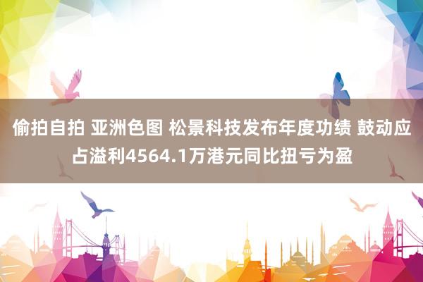 偷拍自拍 亚洲色图 松景科技发布年度功绩 鼓动应占溢利4564.1万港元同比扭亏为盈