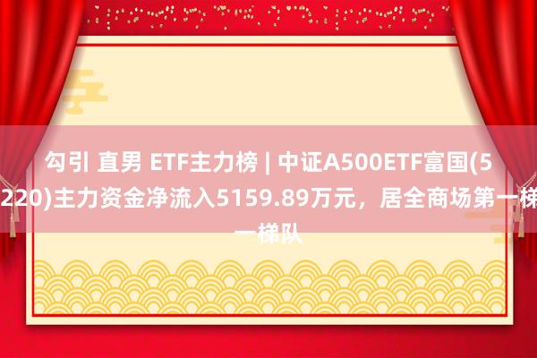 勾引 直男 ETF主力榜 | 中证A500ETF富国(563220)主力资金净流入5159.89万元，居全商场第一梯队