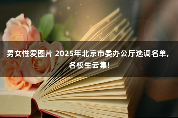 男女性爱图片 2025年北京市委办公厅选调名单， 名校生云集!